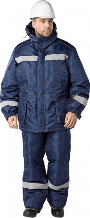 Костюм ПЕТРОЛЕУМ утеплённый, т/синий Кос 688