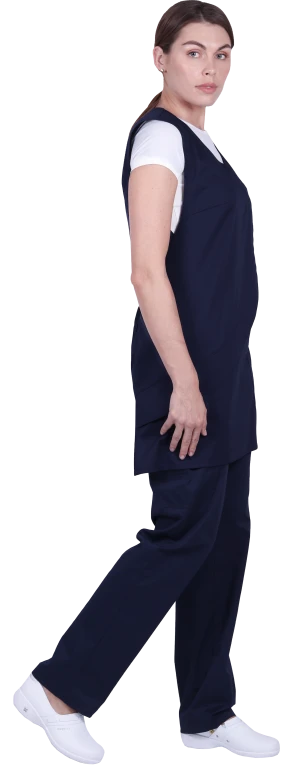 Униформа ВУППИ, (фартук, брюки), синий Кос 810