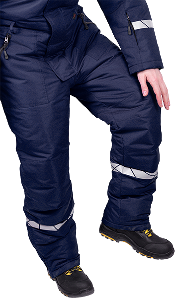 Комбинезон мужской ПИЛОТ от пониженных температур, механических воздействи и ОПЗ, цв. синий Ком 017