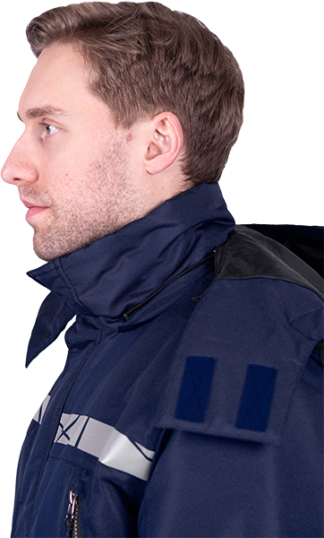 Комбинезон мужской ПИЛОТ от пониженных температур, механических воздействи и ОПЗ, цв. синий Ком 017