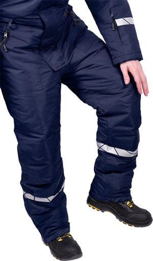 Комбинезон мужской ПИЛОТ от пониженных температур, механических воздействи и ОПЗ, цв. синий Ком 017