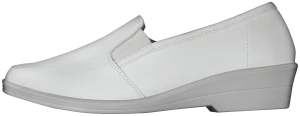 Туфли АЛМИ (67110-00101), женские, кожаные ПУ (белые) Туф 005