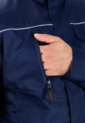 Костюм мужской ДЮРАБЛ от механических воздействий и ОПЗ (куртка, брюки), синий