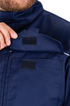 Костюм мужской ДЮРАБЛ от механических воздействий и ОПЗ (куртка, брюки), синий