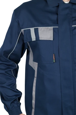 Костюм КОНФОРМ летний, т/синий-серый (Куртка+брюки) Кос 588