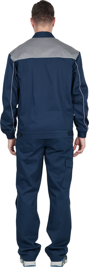 Костюм КОНФОРМ летний, т/синий-серый (Куртка+брюки) Кос 588
