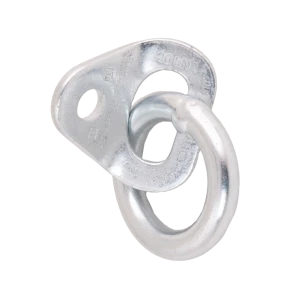 Шлямбурное ухо с кольцом д.10мм (vnt 1183) оцинковка Поя 161.1183