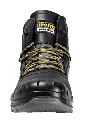 Ботинки iForm® ORIGINAL (ОРИДЖИНАЛ) с КП и КС шерст. мех, кожаные ПУ/нитрил