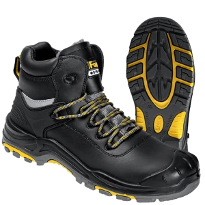 Ботинки iForm® ORIGINAL (ОРИДЖИНАЛ) с КП и КС шерст. мех, кожаные ПУ/нитрил