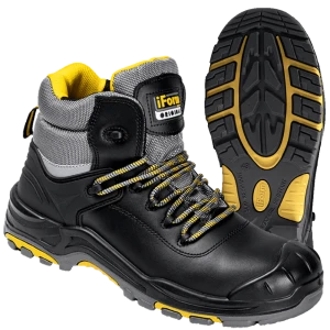 Ботинки iForm® ORIGINAL (ОРИДЖИНАЛ) с КП и КС, кожаные ПУ/нитрил