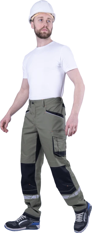 Брюки КОРПОРАЦИЯ летние, хаки-черный Брю 399