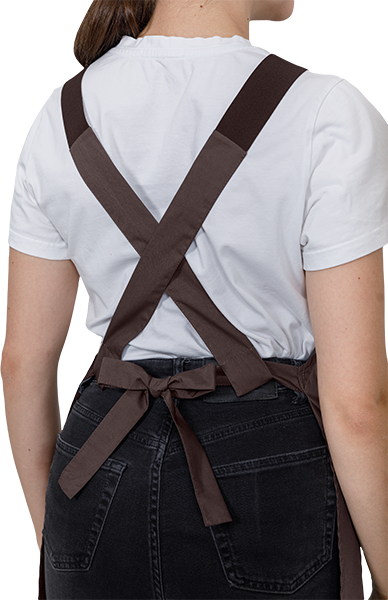 Фартук ЕВРО, коричневый Фар 862