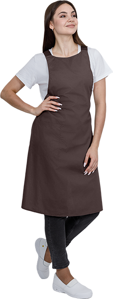 Фартук ЕВРО, коричневый Фар 862