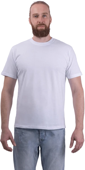 Футболка короткий рукав 160 г/м2, белая Бел 006.01