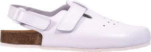 Сабо МАКАС женские (13WHT), кожаные (белый) КРО 4361