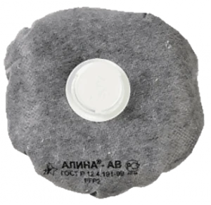 Респиратор АЛИНА®-АВ, FFP2 с клапаном выдоха Рес 054