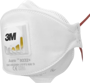 Респиратор 3M™ 9332 + Aura™, FFP3, с клапаном выдоха Рес 015