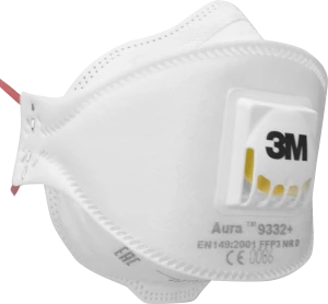 Респиратор 3M™ 9332 + Aura™, FFP3, с клапаном выдоха Рес 015