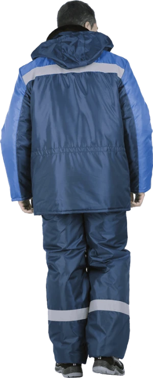 Костюм РЕГИОН зимний, т/синий-василёк Кос 307